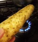 自然薯ひげ焼き