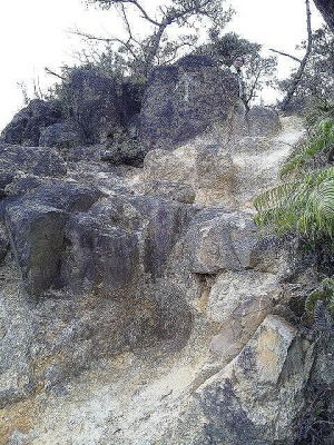 花崗岩の山