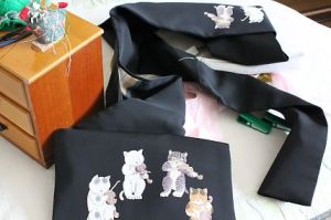 名古屋帯を直す 名古屋帯を直す